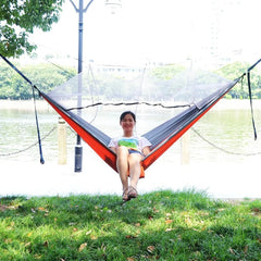 Portable Outdoor Camping Hammock with Mosquito Net