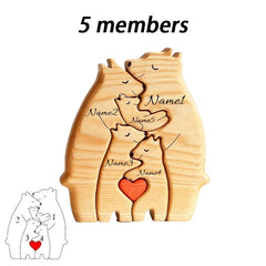 Wooden Family Puzzle