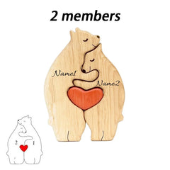 Wooden Family Puzzle