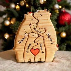 Wooden Family Puzzle