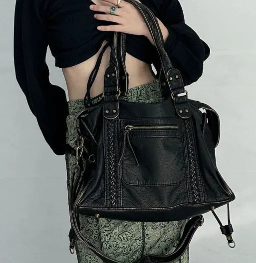 Retro Women's Motorcycle Bag