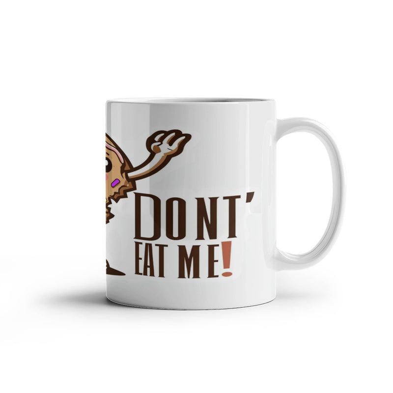 Don't eat me donut mug