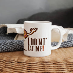 Don't eat me donut mug