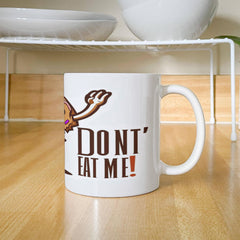 Don't eat me donut mug