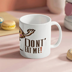 Don't eat me donut mug