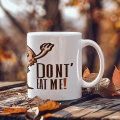 Don't eat me donut mug