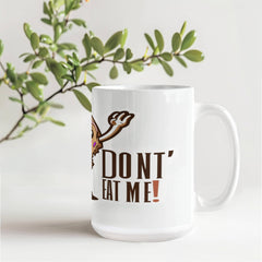 Don't eat me donut mug