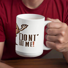 Don't eat me donut mug