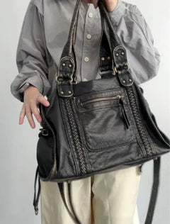 Retro Women's Motorcycle Bag