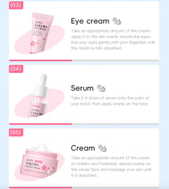 Cherry Blossom Skincare Set – 6pcs