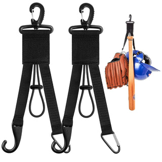 2 Pcs Baseball Softball Gear Hanger 3 in 1 Dugout...