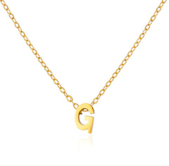 Stainless Steel English Letters Necklace