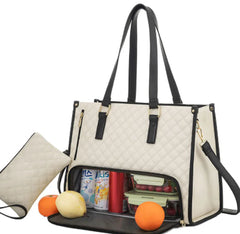 Fashionable Insulated Lunch Tote Bag