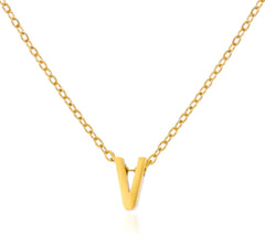 Stainless Steel English Letters Necklace