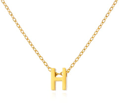 Stainless Steel English Letters Necklace